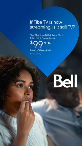 Bell — Fibe TV + streaming